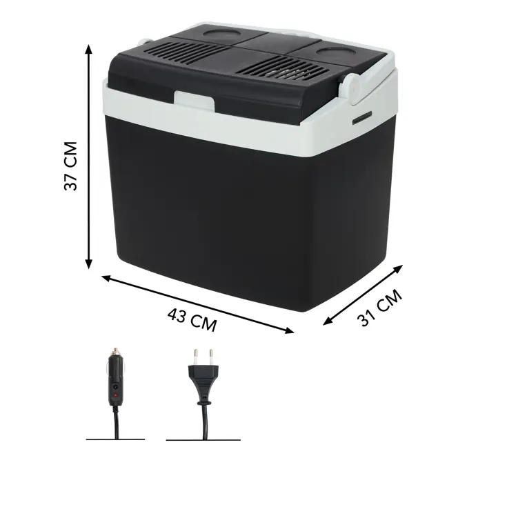 Elektrische Koelbox - 25L - Coolbox - 12V en 230V