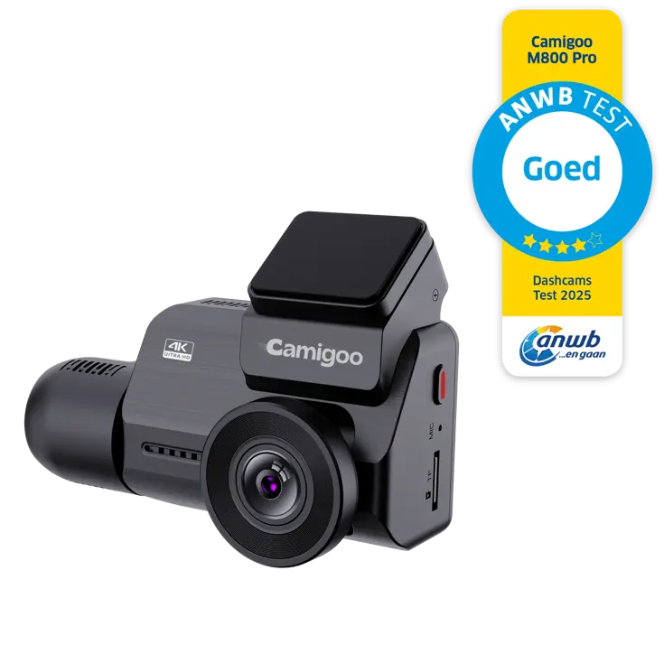 3CH Dashcam - WiFi GPS 4K 64GB - M800 Pro Dashcam