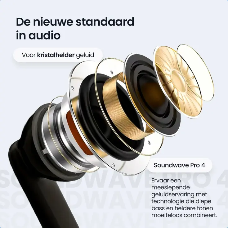 SoundWave Pro 4 - Oordopjes - ENC & BT 5.4