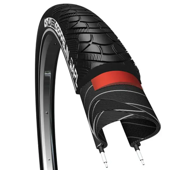 CST buitenband Zeppelin 28 x 1.60 zw refl