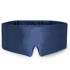 Zijden Slaapmasker - Donkerblauw - PurelyGoods