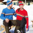 Ivanhoe wollen trui unisex Retro Hang-Loose