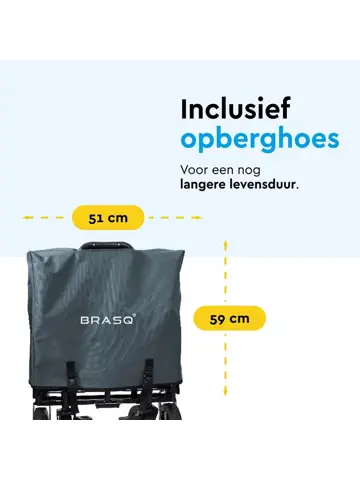 Bolderkar - Opvouwbaar - 80 KG