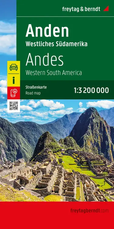 Wegenkaart Andes