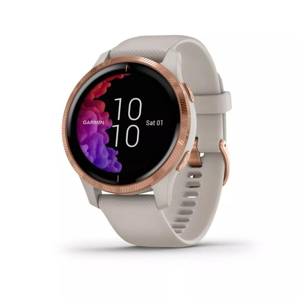 Garmin  Venu GPS smartwatch – licht zand - Licht Zand main product image