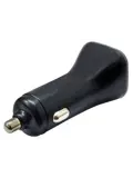 Duo USB-A Autolader 12/24V voor 2 apparaten