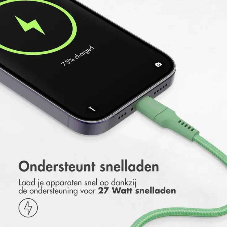 Lightning naar USB-C kabel 2 meter