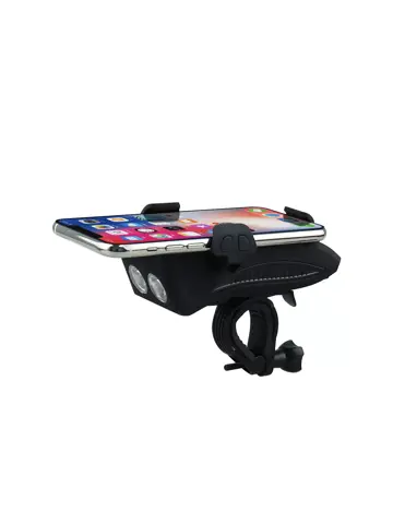 LED-fietsverlichting telefoonhouder en bel - ANWB 