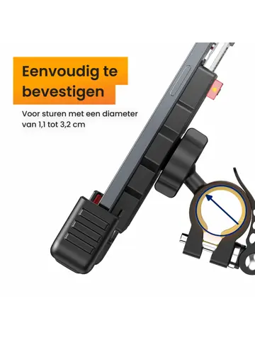 Robuuste Telefoonhouder Fiets & Motor