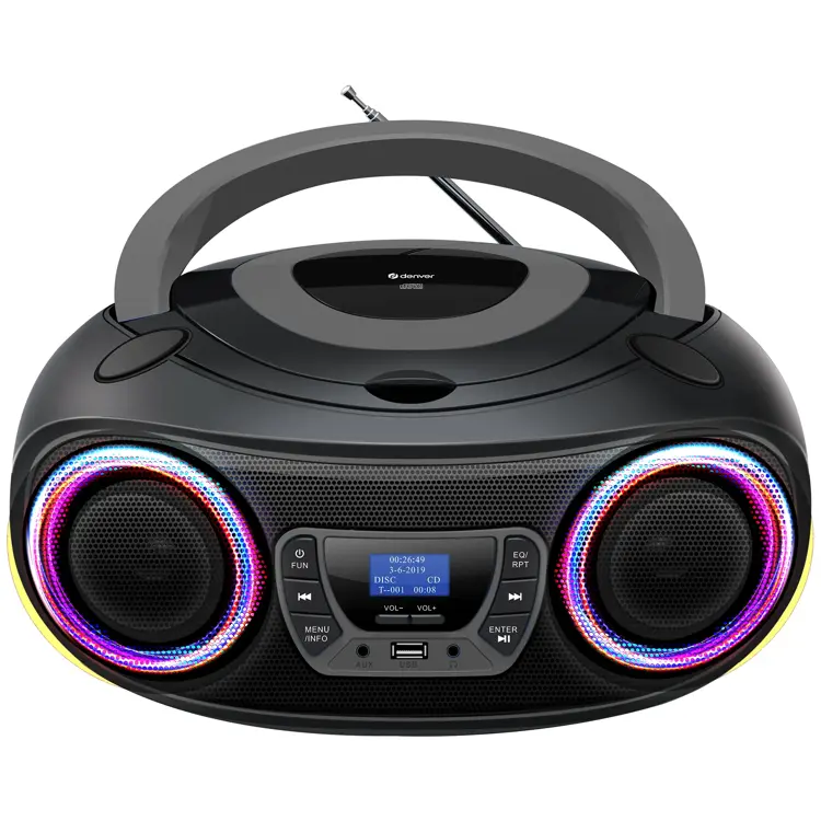 Denver TDB212GR DAB+/FM Radio Boombox