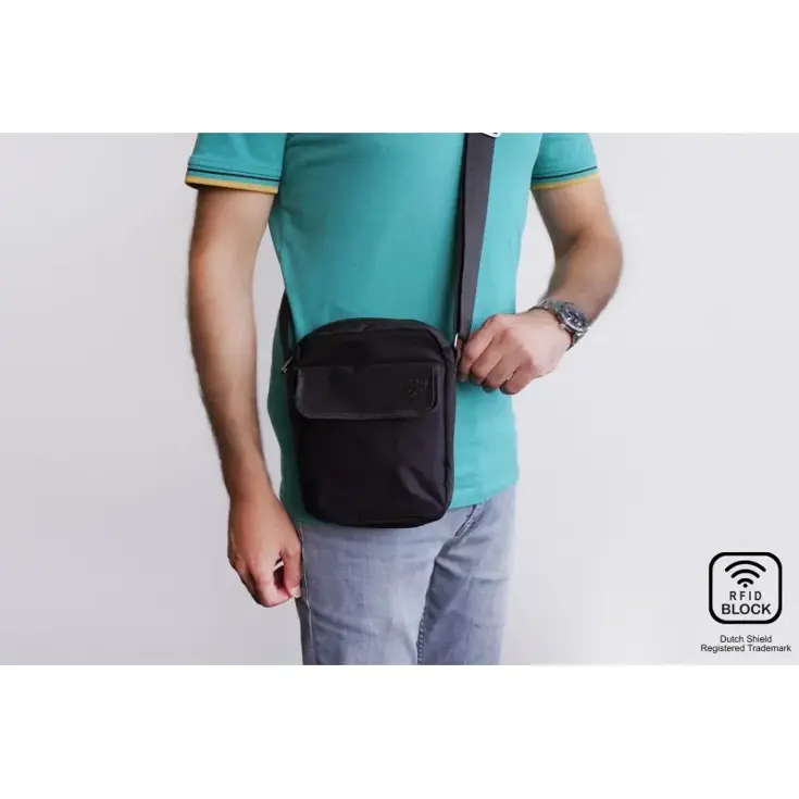 Paspoort Schoudertas - Anti Skim - Crossbody Tas