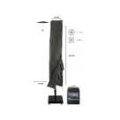 CUHOC Stokparasol hoes 230x30x57 cm - Basic