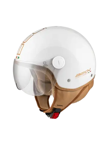 Design Luxe Scooterhelm met vizier