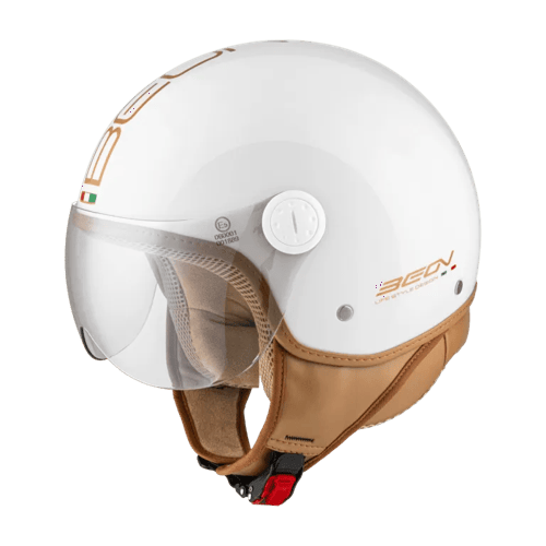 Design Luxe Scooterhelm met vizier
