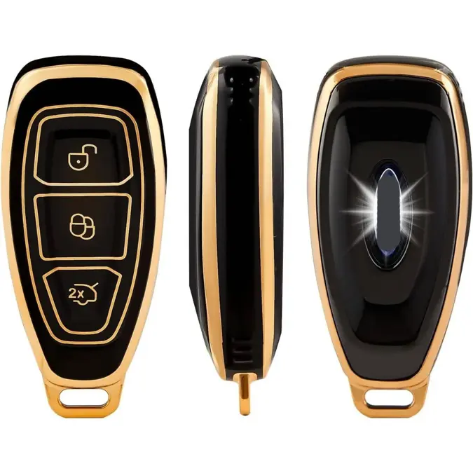 Dutch Shield Sleutelhoesje  Ford goud K3