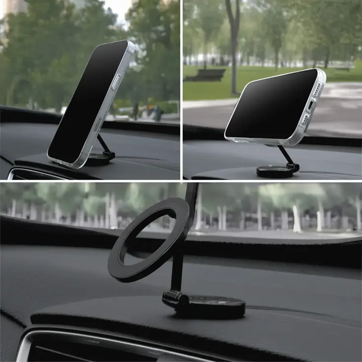 MagSafe Telefoonhouder Dashboard - Zwart
