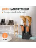 Schoenendroger met timer - MAX - 4 in 1