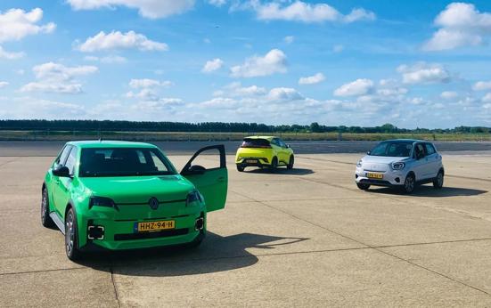 Kleine elektrische auto's zuiniger dan opgegeven