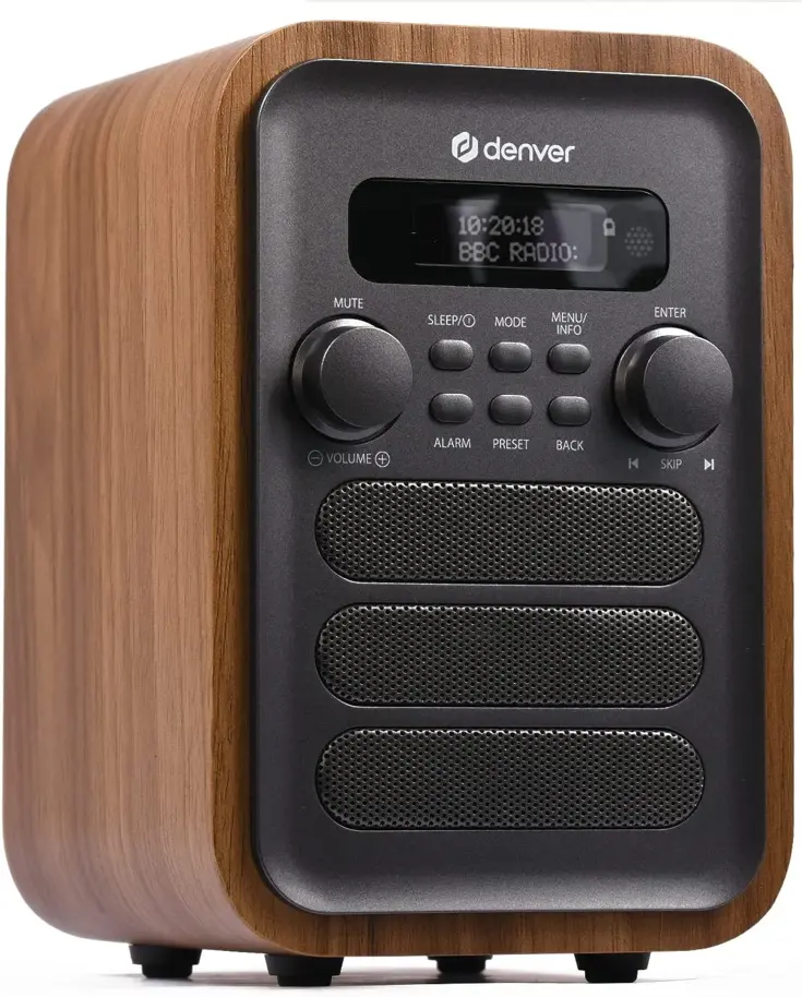 DAB+/FM Radio Bluetooth Alarm Afstandbediening
