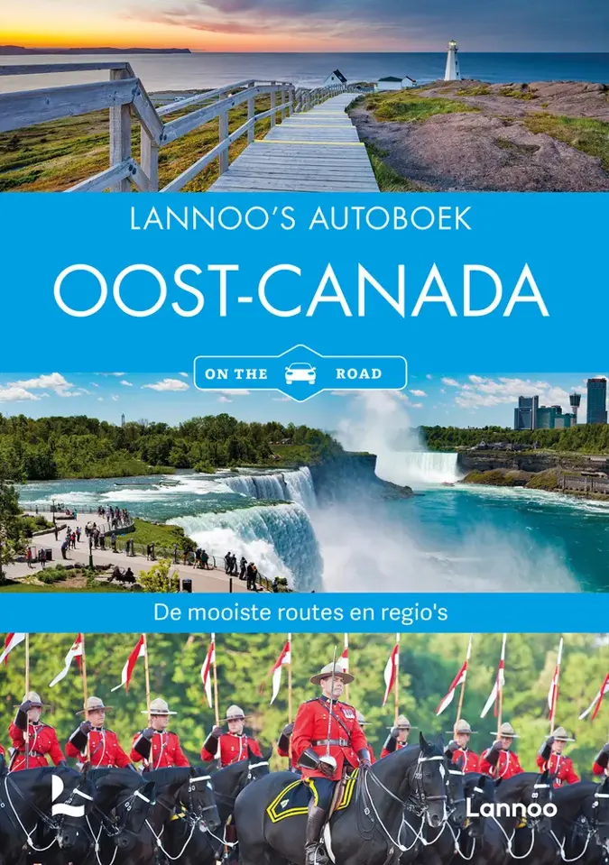 Lannoo's Autoboek Oost-Canada on the road
