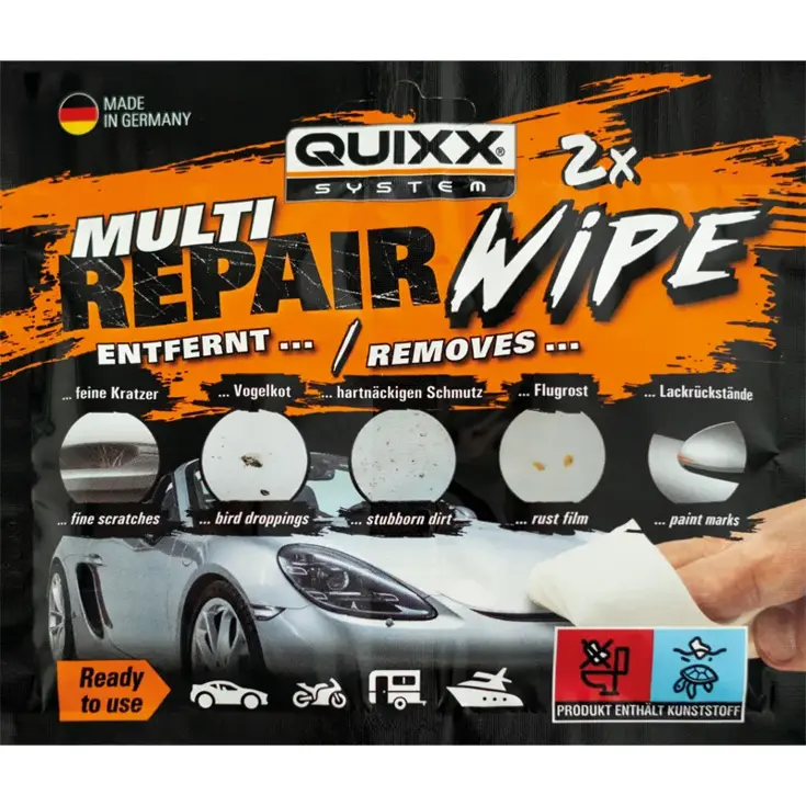 Multi Repair Wipes 2 stuks - Quixx
