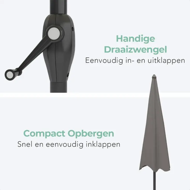 LifeGoods Parasol - 270 cm