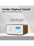 DAB+/FM Radio Wekkerfunctie 40 voorkeurszenders