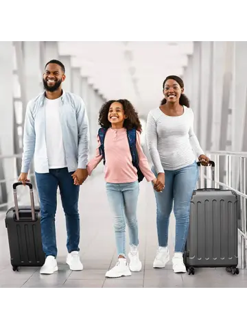 Kofferset – 2 Delig – 38L – Donkergrijs