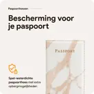 Paspoort hoes – Kunstleer – Rood