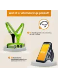 Hardloopvest oplaadbaar + Sportarmband