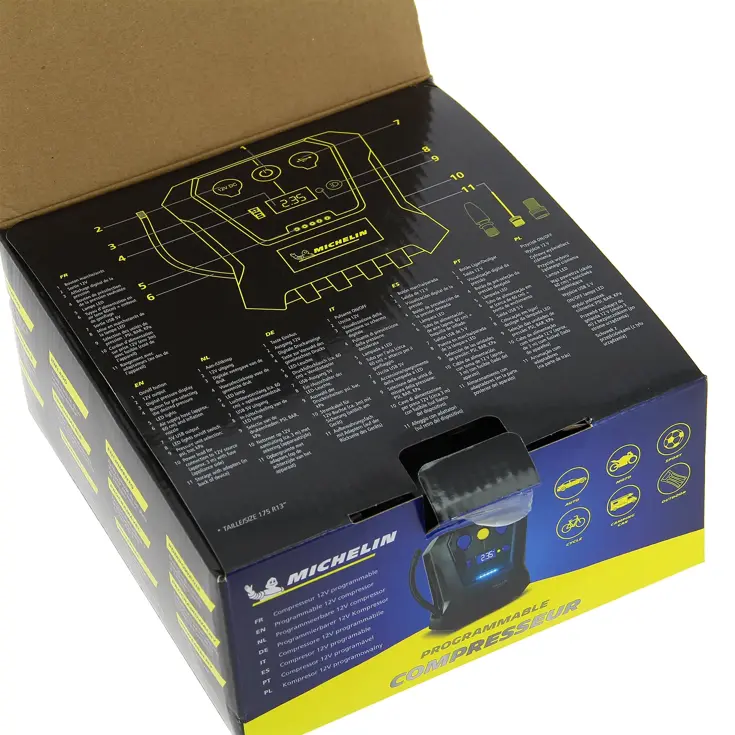 Compressor - Instelbaar - 12V - 7 bar