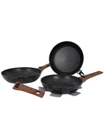 Koekenpannenset Inductie 3-Delig