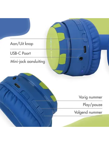 imoshion Kinder Koptelefoon - Dino