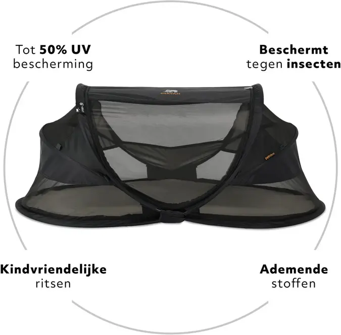 Campingbedje – Met zelfopblaasbare matras - Deryan