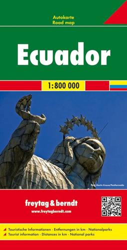 Wegenkaart Ecuador