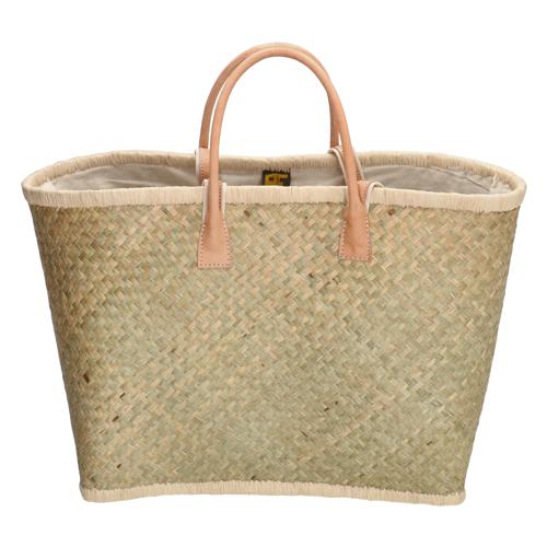 Penjy - Strandtas - Raffia riet - Trekkoord