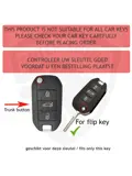 TPU Sleutelhoesje voor Opel goud A3