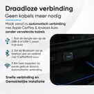 Ultra Mini 2-in-1 Car Dongle - Zwart