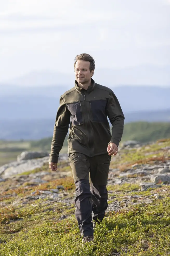 Pinewood Abisko Power Fleece Outdoorjas Heren
