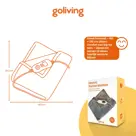 Goliving Elektrische Fleece Deken - 160x120