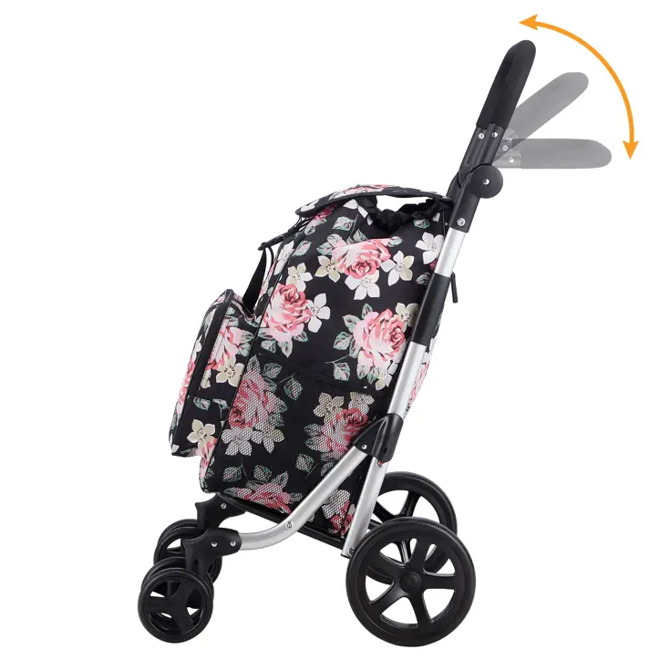 Boodschappentrolley 60L - 4 Wielen