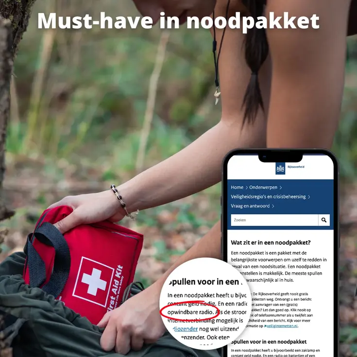 FM/DAB+ Bluetooth Noodradio RescueWave