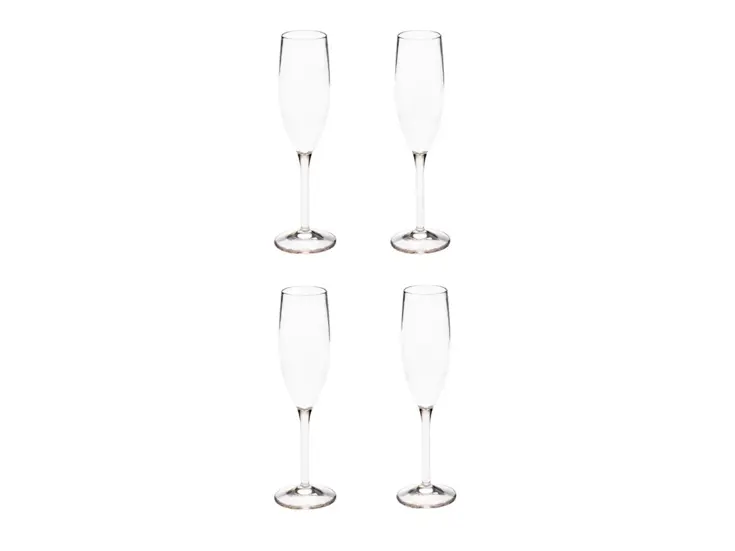 By Caryl - Champagneglazen - 180 ml - 4 stuks