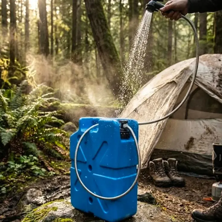Jerrycan Shower - Mobiele Doucheset