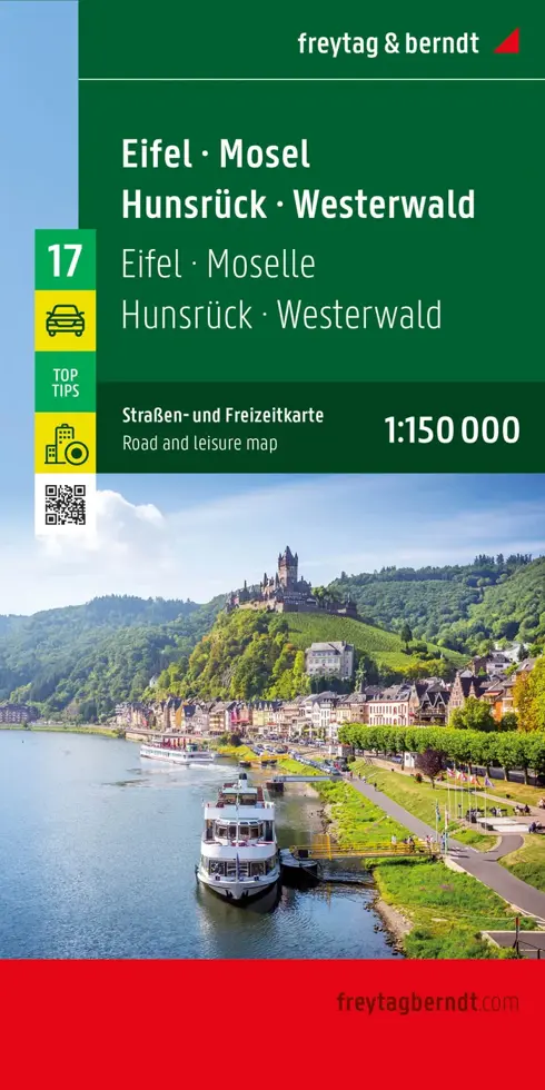Wegenkaart Duitsland 17 - Eifel - Moezel