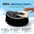 Nekkussen - Reiskussen Set - Zwart - PurelyGoods