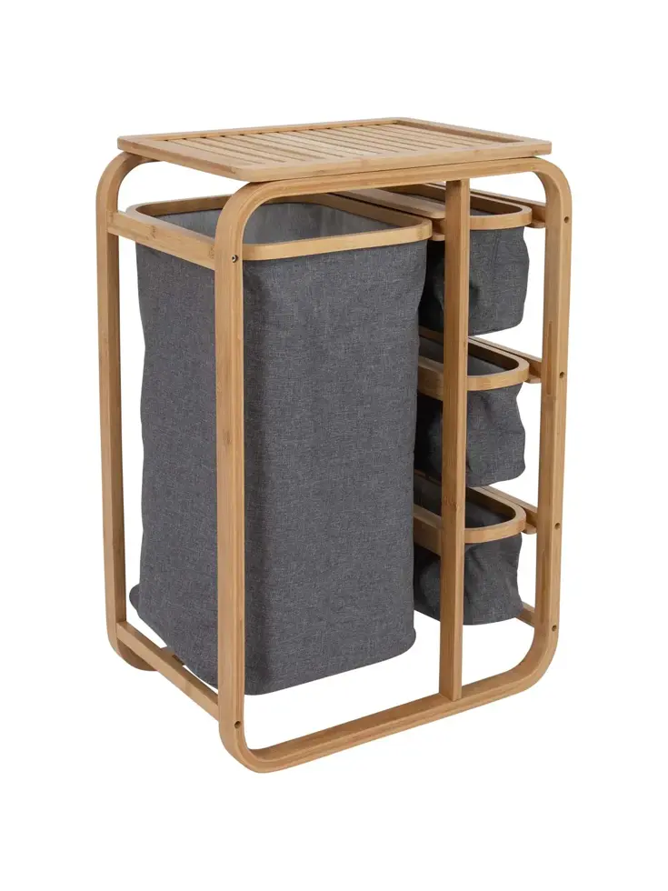 Kast Kemptown Bamboe Grijs