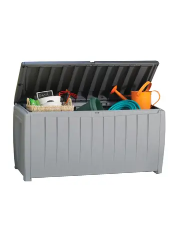 Keter Novel Opbergbox - 340L - Grijs