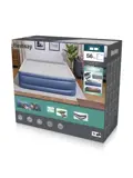 Luchtbed - Bestway - 2P - 193x203 cm + pomp