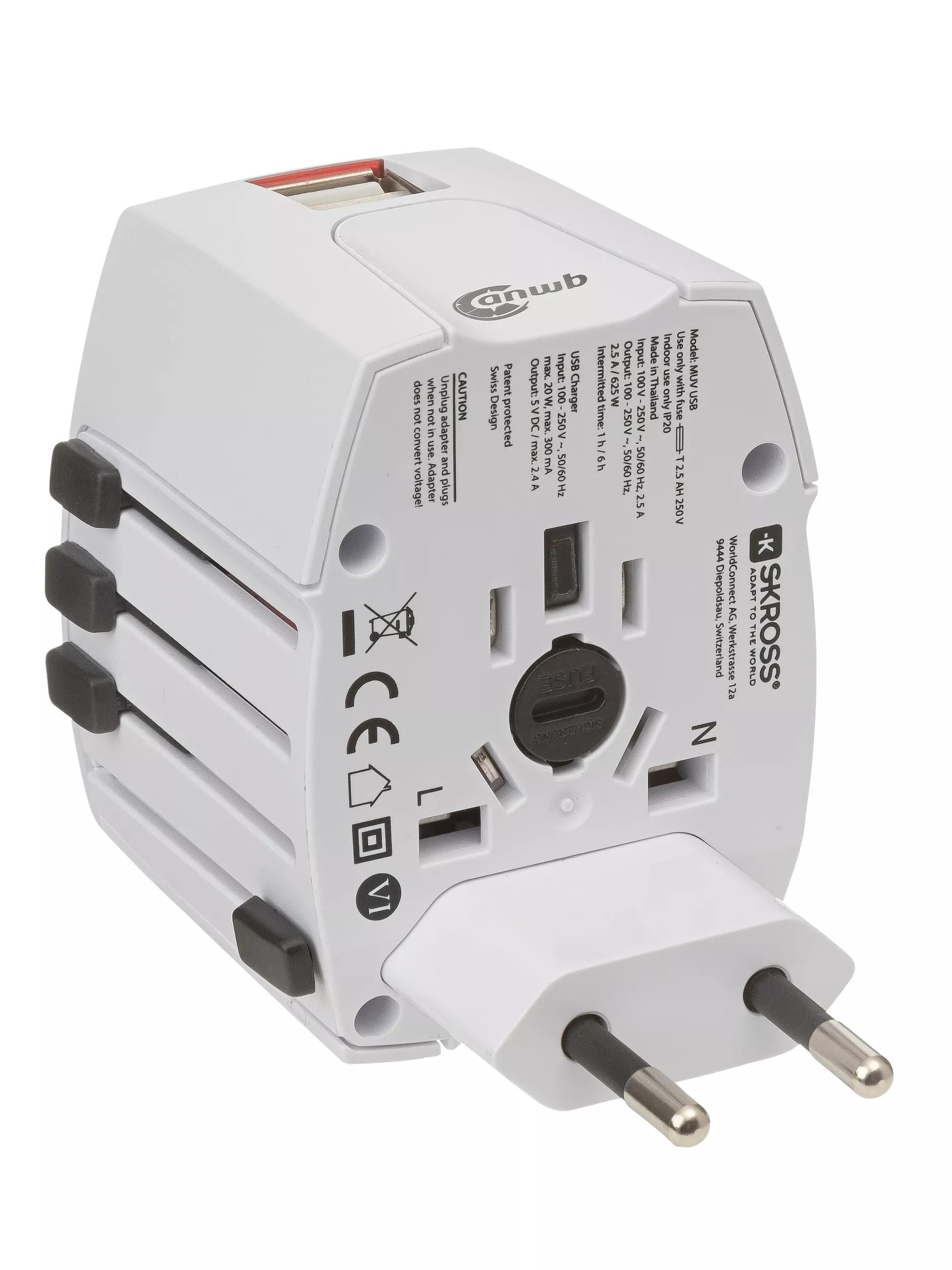 ANWB Wereldstekker MUV USB